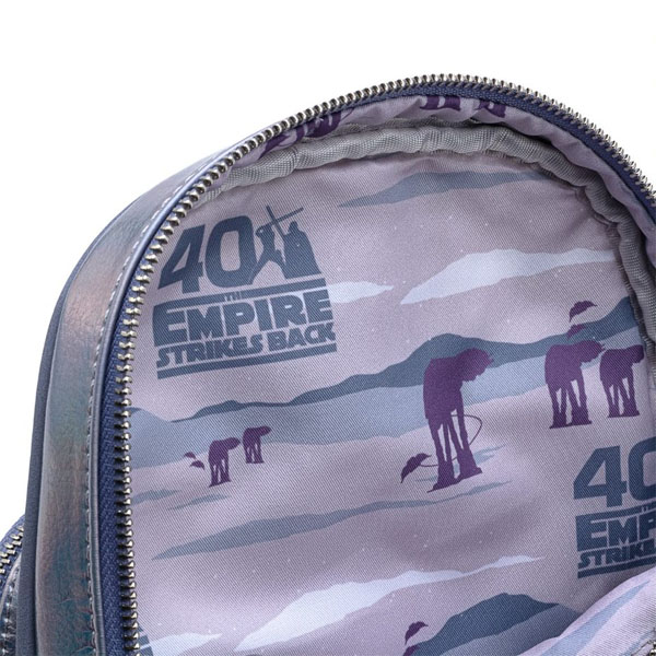 Star Wars SW Loungefly Hoth Empire 40Th Mini Sac A Dos Irridescent